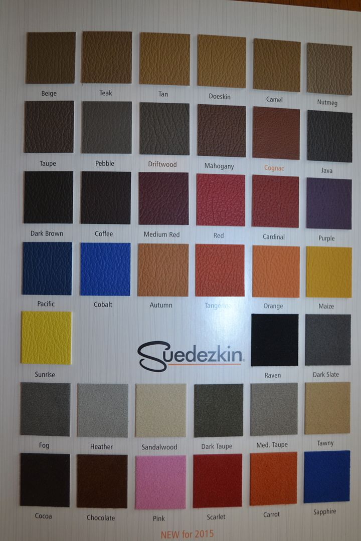 Katzkin Color Chart