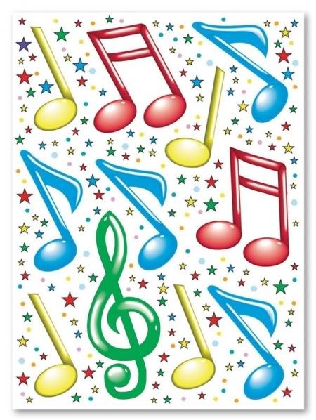 musical notes clip art. clip art of music notes