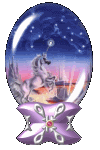 Purple Glitter Unicorn Globe Pictures, Images and Photos