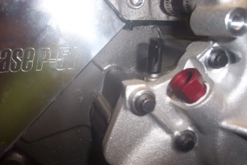 Timing cover dipstick tube 460 Ford Forum