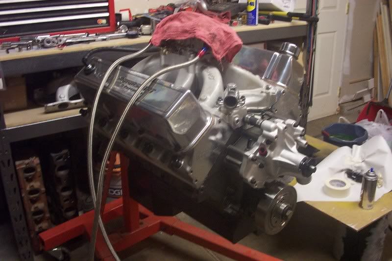 Timing cover dipstick tube 460 Ford Forum