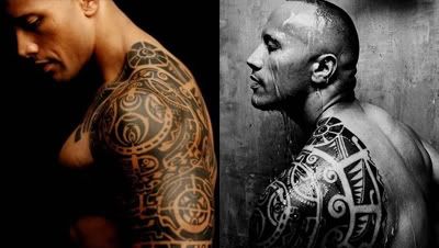  Hollywood on Noel S World  Dwayne Johnson  The Rock  Tattoo