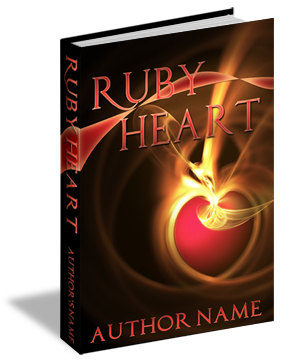 Ruby Heart Pre-made Cover #8 - $45 Ruby Heart Pre-made Cover #8 - $45