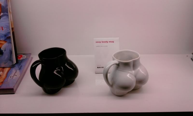Booty mugs,museum of sex,NYC,art