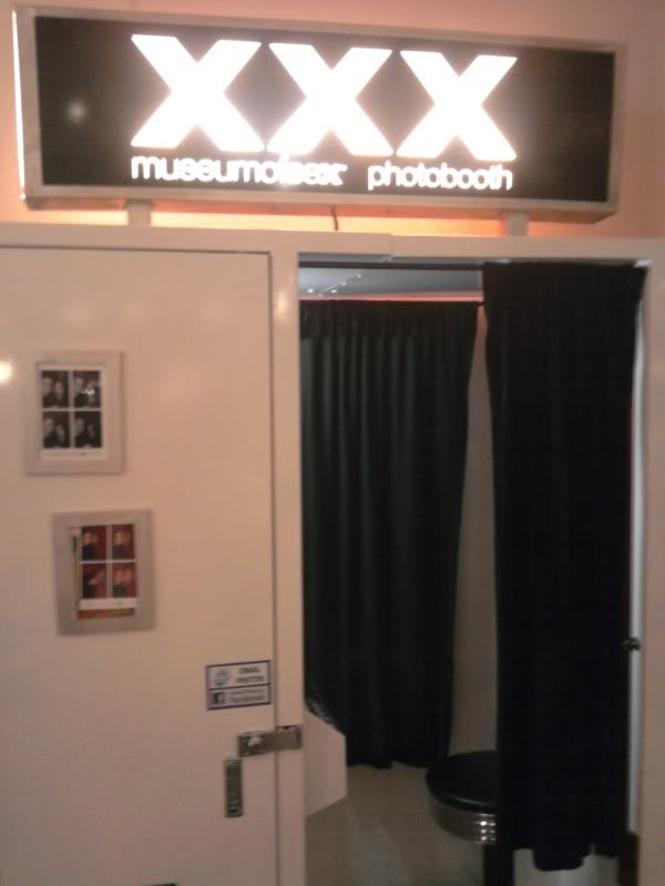 XXX photo booth,museum of sex,NYC