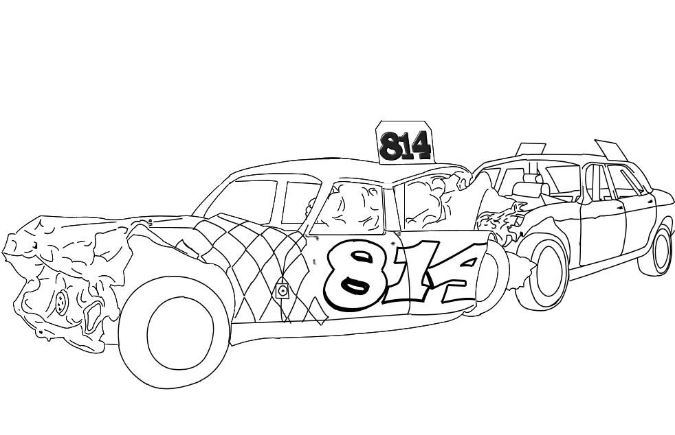 racing pit crew coloring pages - photo #28