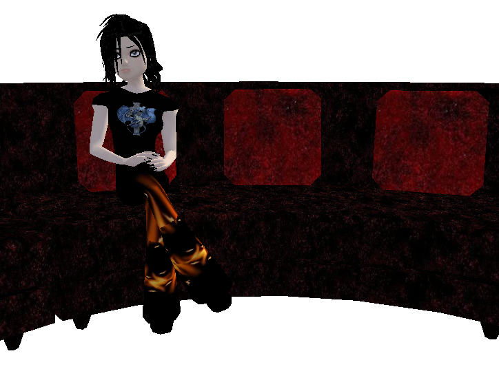 Gothic Round Couch 2