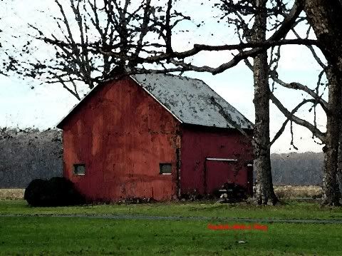 barn waterpaint
