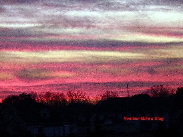sunset  nov 10