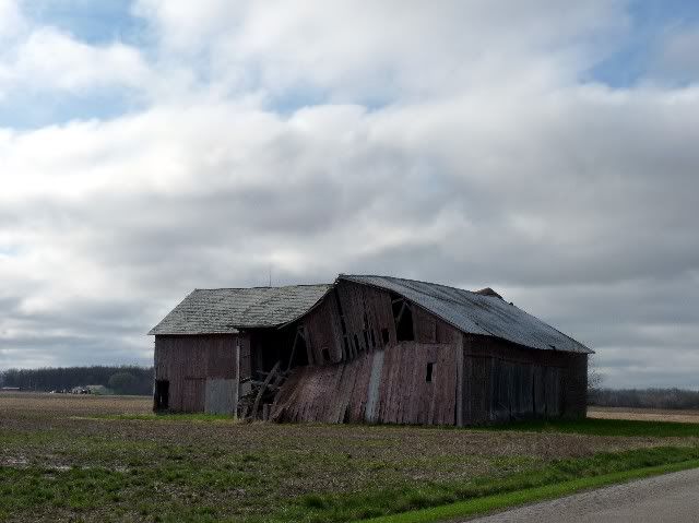 broken barn