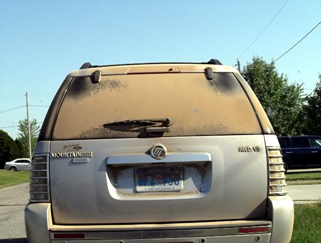dirty car