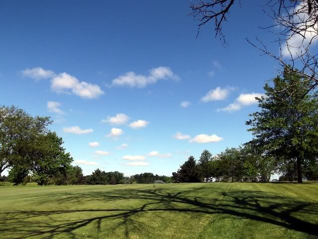 Puffy clouds
