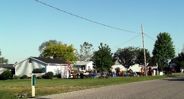 garage sales