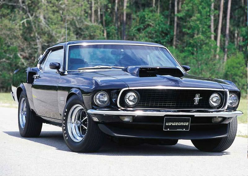 1969 Mustang Boss 302 Blue