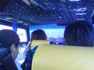 on bus