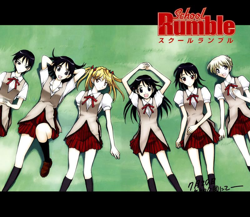 school rumble characters. the male characters too,