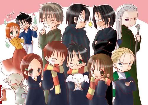 harry potter chibi