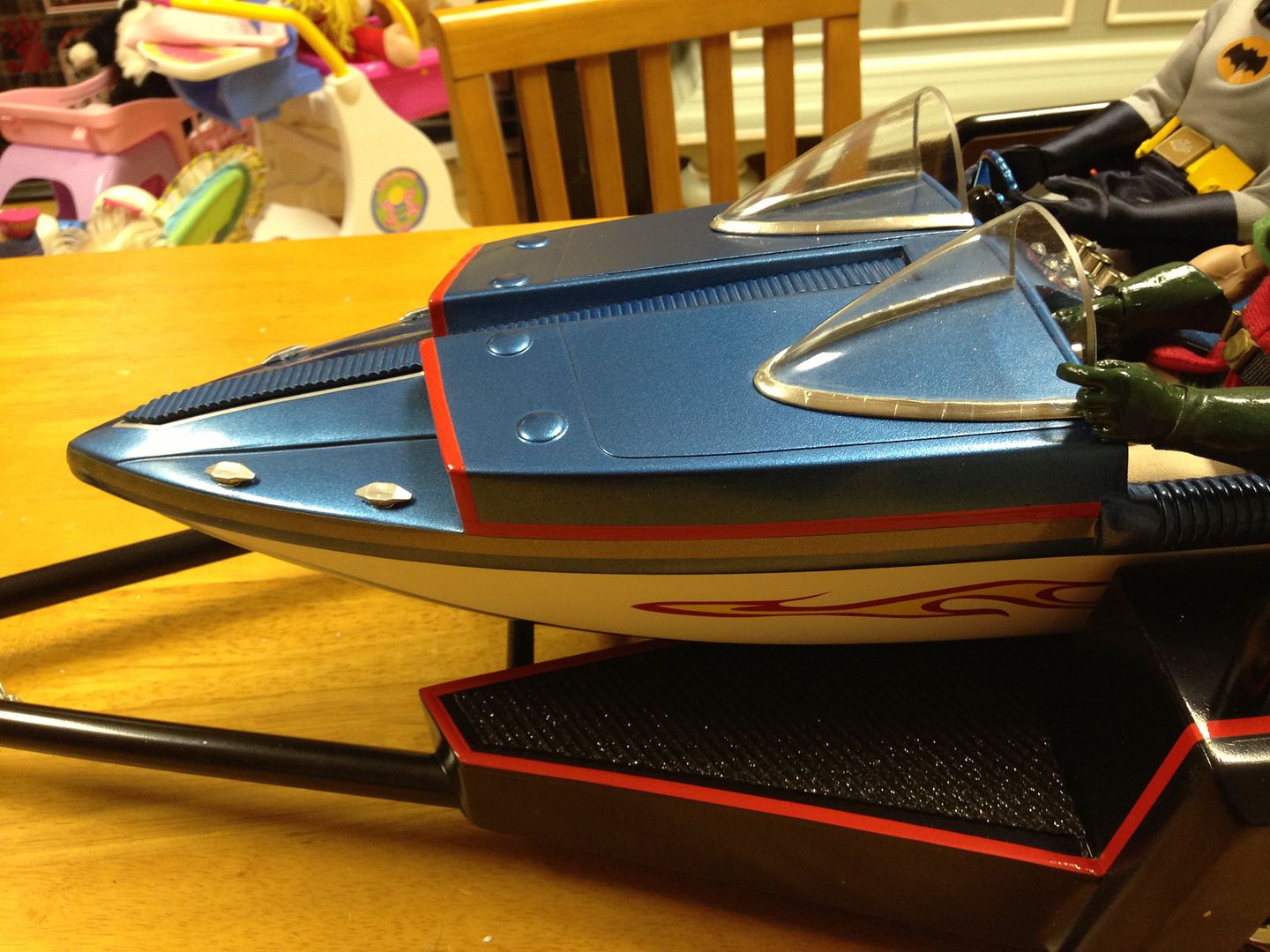 Cold War (Post WW2 to 1990) My 1/6 scale 1966 Batman vehicles....custom