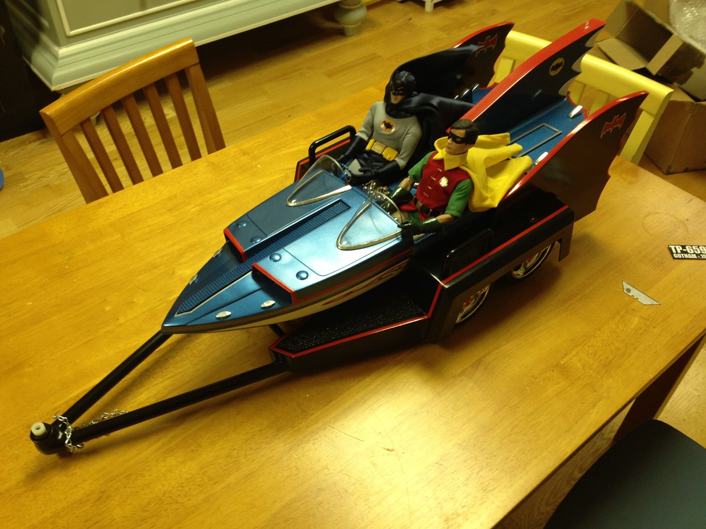 Cold War (Post WW2 to 1990) My 1/6 scale 1966 Batman vehicles....custom