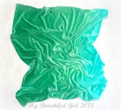 Green Ombre OBV Blanket, 32x42, Optional Embroidery