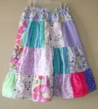 *Purple Floral* Lil' Garden Skirt, size 3/4/5, cLeArAnCe