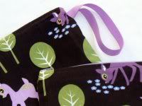 ~*Frolicking Fawns*~ Zippered Wetbag & Wipes Bag Set, with snapping option