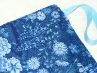 ~*Asian Blue*~ Zippered Wetbag & Wipes Bag Set, HC$$ Auction