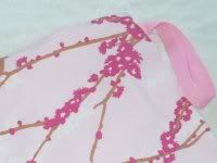 ~*Pink Sparrows*~ Zippered Wetbag, 15x18