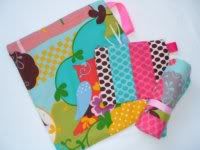 ~*Its a Hoot*~ MBG Deluxe Diaper Bag Set, Zippered Wetbag, Wipes Bag & Changing Pad