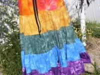 ~* Rainbow garden skirt*~, multi-size xs-small, cLeArAnCe