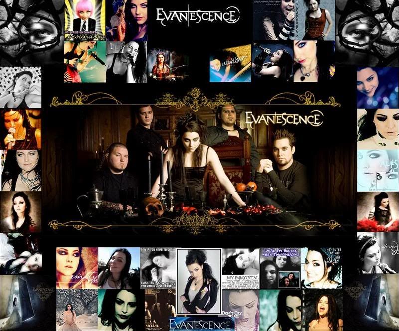 Evanescence Wallpaper Layout