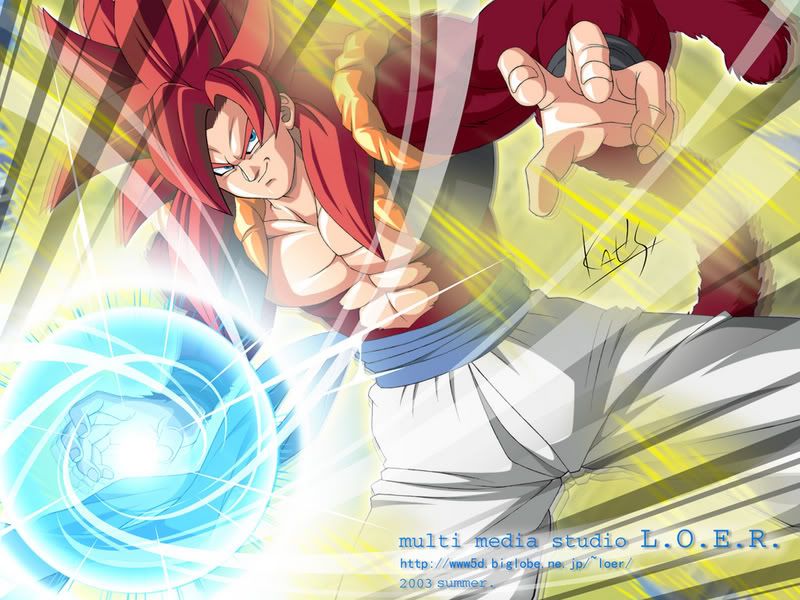 One of the most powerful characters in all of Dragonball/Z/GT, Gogeta is the 
