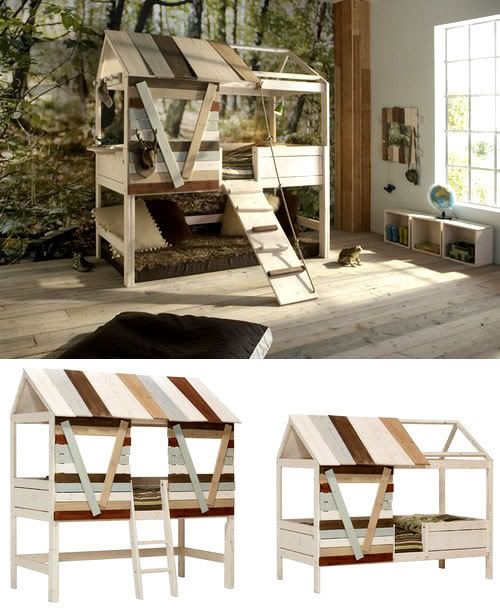tree house beds for kids. Check out this tree house bed