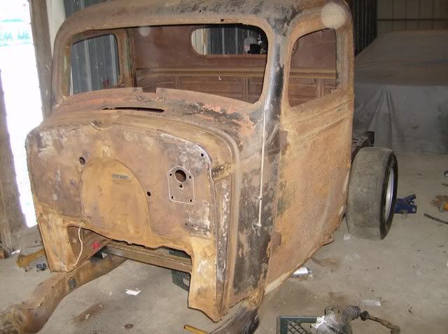 Progress On My 36 Chevy Truck Undead Sleds Rat Rods Rule Hot Rods Rat Rods Sleepers 7781