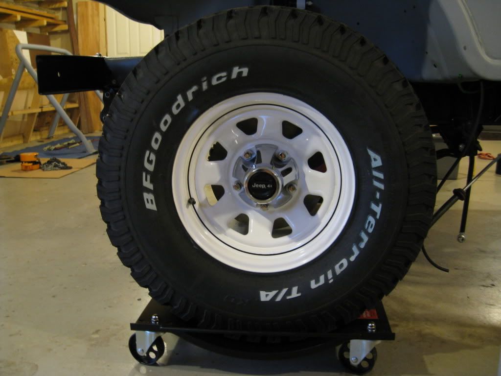 Jeep cj white wagon wheels #3