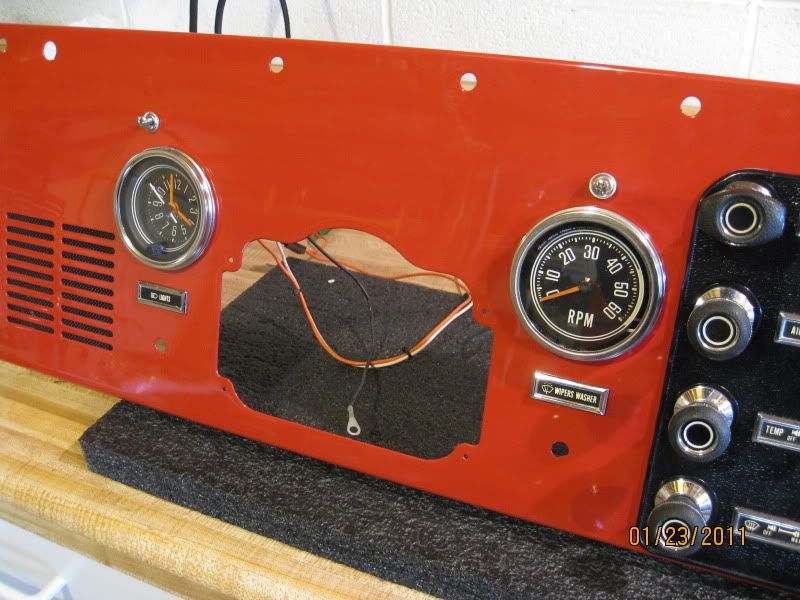 CJ Dash Restoration.... that classic look! - Page 9 ... cj7 tach wiring 