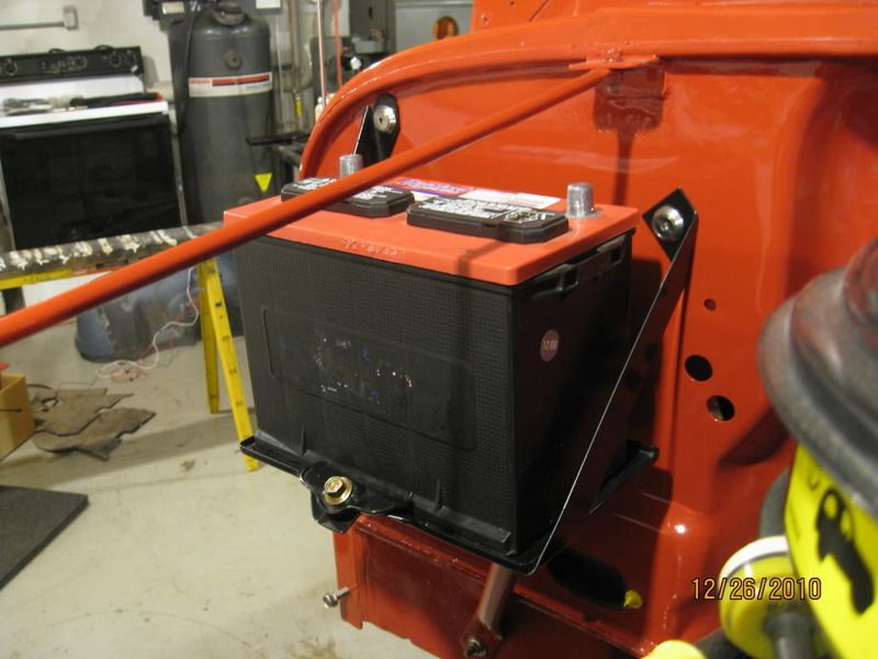 jeep cj battery tray