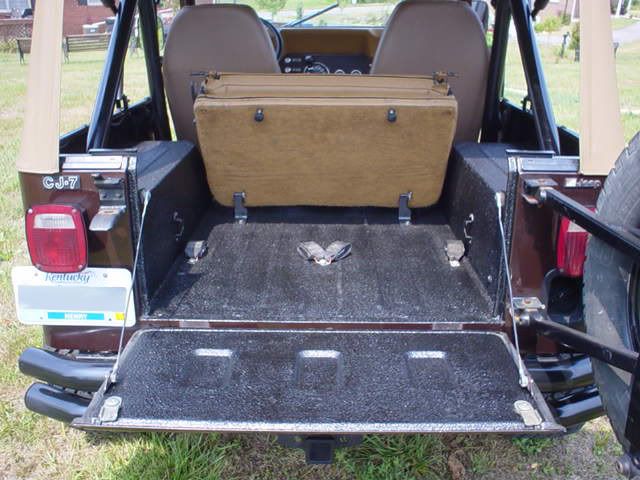 Jeep yj rear seat brackets #3