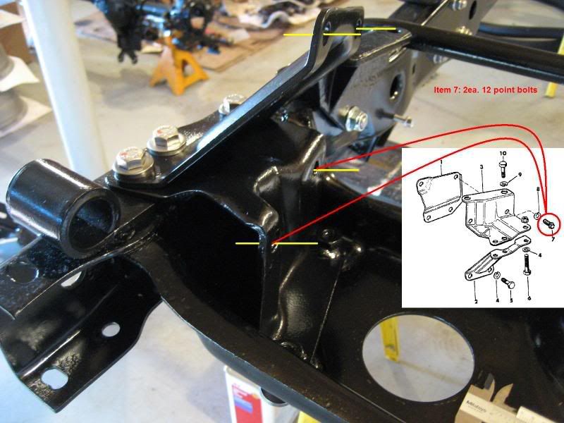 how does steering box mount?