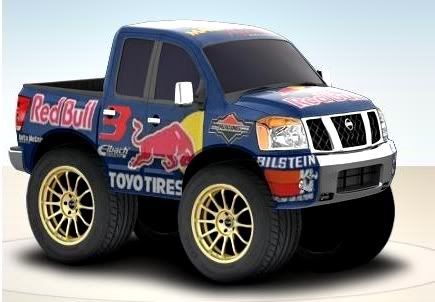 Nissan Titan -- Red Bull Racing Truck