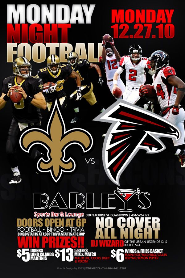 falcons saints