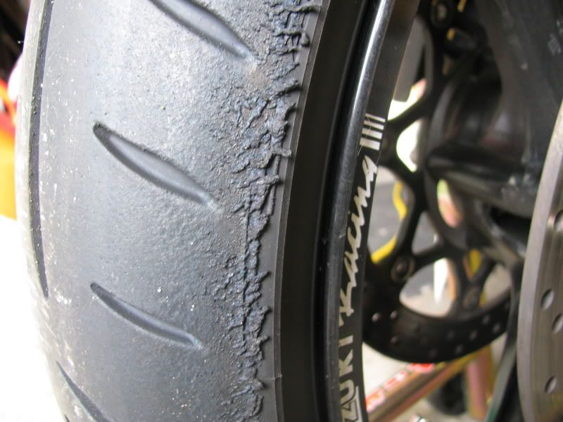 Show Your Chicken Strips! Page 3 Suzuki GSXR Motorcycle Forums