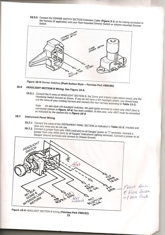 [DIAGRAM in Pictures Database] 69 Chevelle Headlight Switch Wiring Just