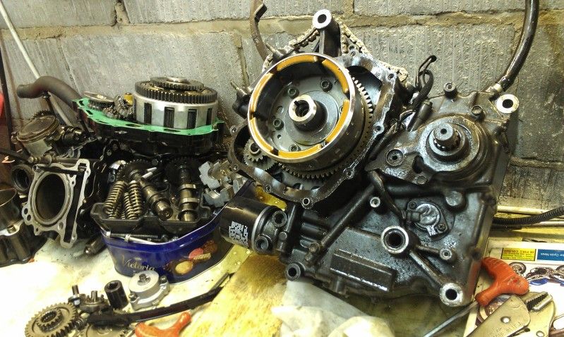 sv650 engine rebuild
