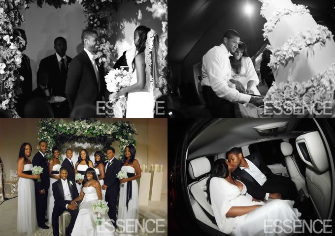 Usher Raymond Weds Tameka Foster Glover! [Wedding Photos] - Straight ...