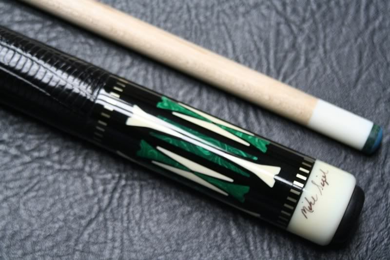 Mike Sigel World Class Custom Cue - Model SQ3B - AzBilliards.com