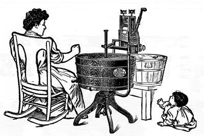 Как стирали в XIX веке