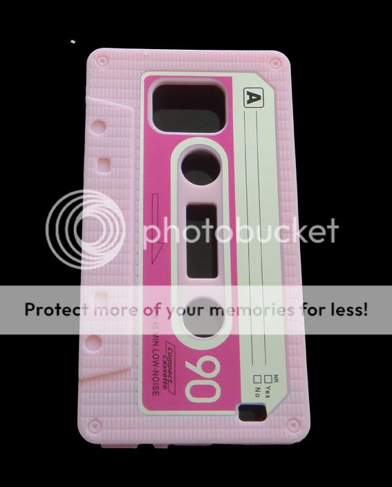 Samsung Galaxy S2/i9100 Pink Cassette Case  