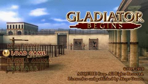 gladiator begins psp download