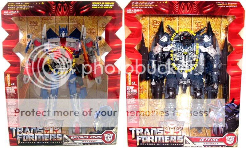 TRANSFORMERS DOTM SCAN Series IRONHIDE & SIDESWIPE SET  